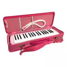 Melodica Extreme 37 Teclas Con Estuche Rosa Exml010