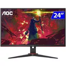 Monitor Gamer Aoc Speed 24p 75hz Ips 1ms - 24g2he5