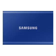 Disco Sólido Ssd Externo Samsung T7 Mu-pc2t0t 2tb Azul