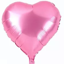 10 Unid Balão Bexiga Coração Metalizado 20cm 9 Pol