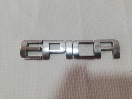 Emblema Letra Chevrolet Epica 2.5 Mod 06-13 Original Foto 5