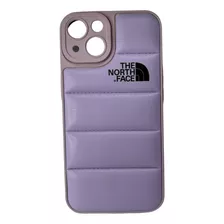 Funda Puffer The North Face Cuerina Para iPhone 11 12 13 14 