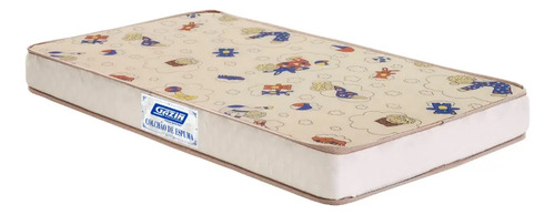 Colchão Infantil 10x70x130cm D18 Supreme Gazin Cor Branco