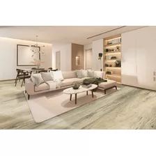 Piso Vinílico Colado Castanha 2mm - Flexfloor