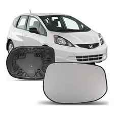 Lente Espelho Retrovisor Direito Honda New Fit 2009/2014