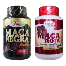 Maca Negra + Maca Roja - Unidad a $650