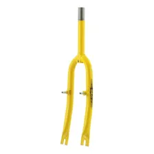 Garfo Para Bicicletas Aro20 Ultrabike Resistente Aço Carbono Cor Amarelo