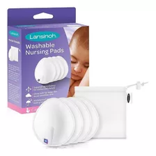 Absorbentes De Leche Materna Lavables Lansinoh 4 Piezas