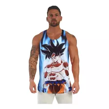 Regata Camiseta Tradicional Normal Heróis Goku Dragon Ball