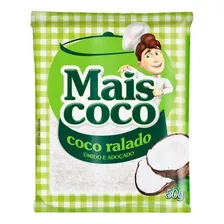 Coco Mais Coco Ralado Úmido 50g Embalagem Com 50 Unidades