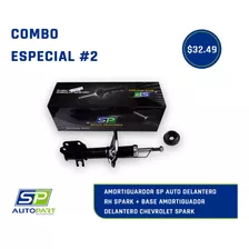 Combo Amortiguador Sp Auto Delantero Spark + Base Amortig