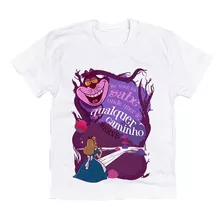 Camiseta Infantil Alice No País Das Maravilhas Nf-e 