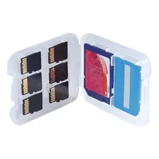 Caja Estuche Porta Tarjetas De Memoria Micro Sd Sd Y Ms