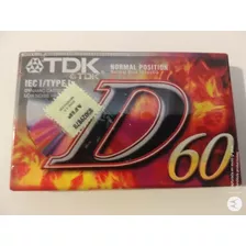 Cassette Tdk D-60