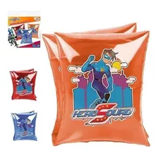 Boia Inflável Infantil 2 Peças Meninos Hero Squad 20 Cm