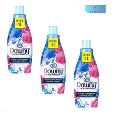 Kit 3 Amaciantes Downy Concentrado Brisa De Verão 1l Confort