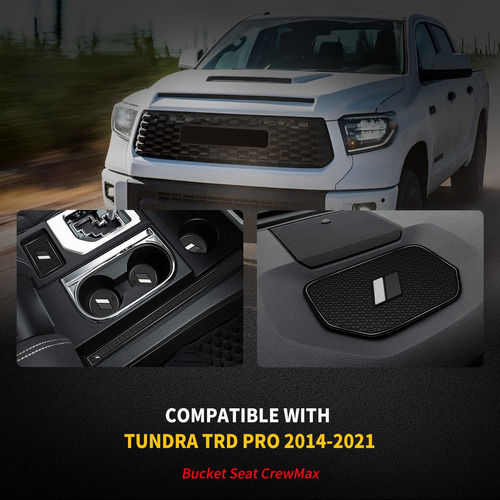 Asgohme Compatible Con Toyota Tundra Trd Pro -, Inserciones. Foto 2