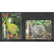 Fauna - Tema América Upaep - Ecuador 1993 - Serie Mint