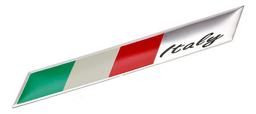Foto de Emblema Metlico Bandera Italia Auto Fiat Ferrari Moto Vespa