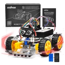Kit Robot Smart Car Carro Robotico 4wd Arduino