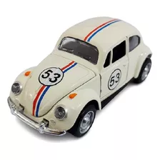 Miniatura Ferro Fusquinha Filme Fusca Herbie 53 Brinquedo 
