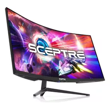 Sceptre Monitor Wqhd Curvado Ultra Ancho De 34 Pulgadas X .