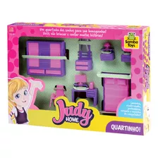 Mini Quartinho Com Acessórios Judy Home - Samba Toys