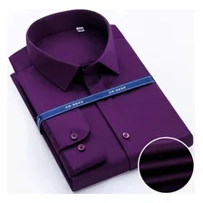 Camisa De Vestir Francesa Para Hombre, Camisas De Algodón