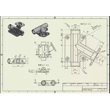 Servicio Dibujante Freelance Planos Técnicos 2d 3d 