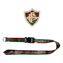 Kit Futebol Fluminense Pin Botton Cordão Chaveiro