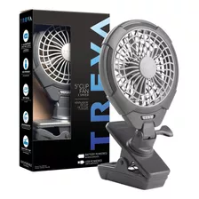 Treva Ventilador De Clip Alimentado Por Batería De 5 Pulga.