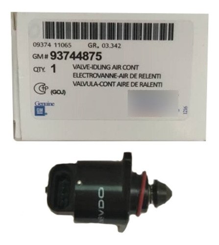 Válvula Sensor Mínimo Iac Optra Advance Original Siemens Vdo