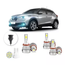 Lampadas Led Nissan Kicks 2017 A 2020 H11 H11 H11 20000lm