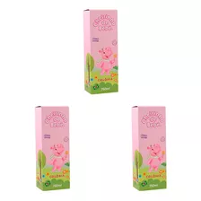 Kit Com 3 Deo Colônia Perfume Cheirinho De Bebê Rosa 750ml