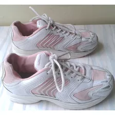 Zapatos Deportivos Tenis Talla 37 + Sandalias De Regalo