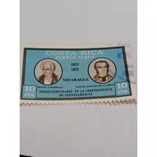 Estampilla. Nicaragua. 10 Cts (7)