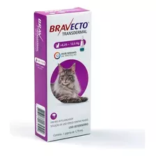 Bravecto Gato - Pipeta Antipulgas - 6,25 A 12,5 Kg