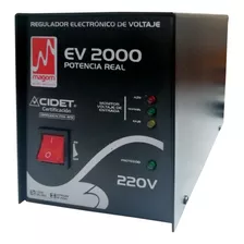 Regulador De Voltaje Bifasico 220v 2000 Watts Reales 2000va