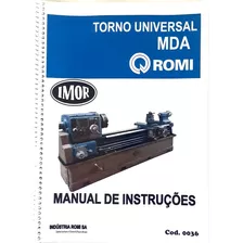 Manual Instruções Torno Imor Universal Mda Cod0036