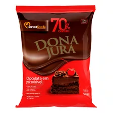 Chocolate Em Pó 70% Cacau 500g Dona Jura