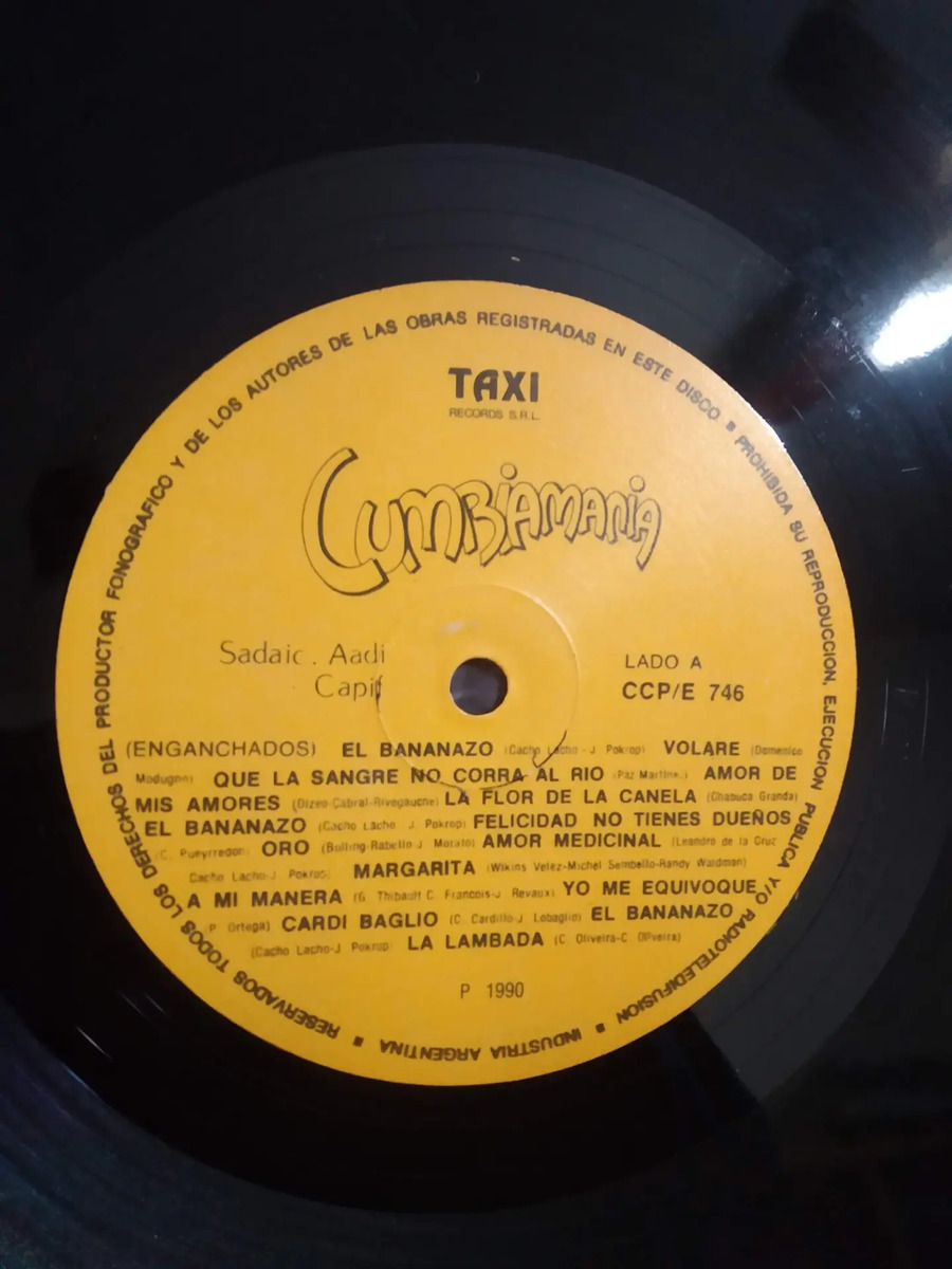 Cumbiamania - Cumbiamania - vinilo 1990