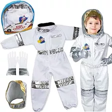 Disfraces Disfraz De Astronauta Para Niños De 4 A 7 Años