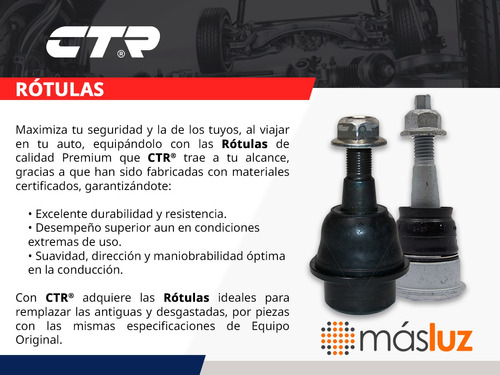 2- Rtulas Delanteras Inf Element 2.4l 4 Cil 2003/2005 Ctr Foto 4