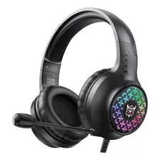 Audífono Gamer X7 Onikuma Color Negro Color De La Luz Rgb