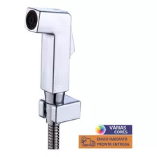 Ducha Higiênica Metal Cromada 1/4 De Volta Banheiro Lavabo Cromado Cromado