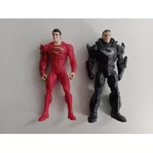 Superman - Man Of Steel - Superman + Gen Zod 10cm