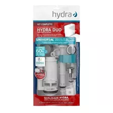 Reparo Kit Completo Duplo Acion. Caixa Acoplada Universal Deca Hydra Duo Acionamento Duplo