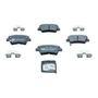 Set-4 Balatas Ceramica Traseras P/ Kia Sportage 2.0l L4 2016