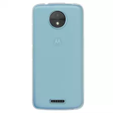 Funda Para Motorola Moto C Uso Rudo Tpu Transparente