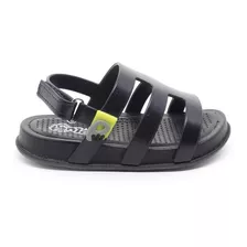 Sandália Infantil Feminina Plugt Mini Bizz Colors Preto